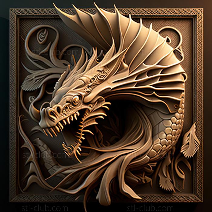 3D модель Вис ИЗ Dragon Pearl Z (STL)